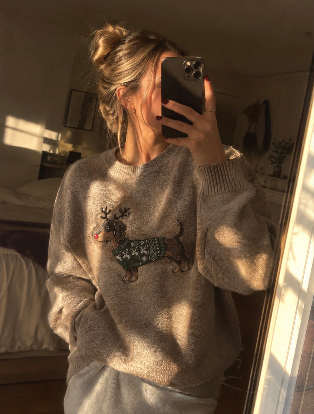Doxie Christmas Sweater