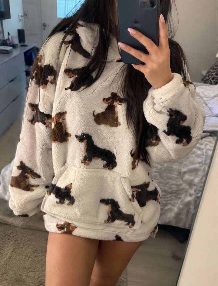 Der Dachshund Decken-Hoodie™
