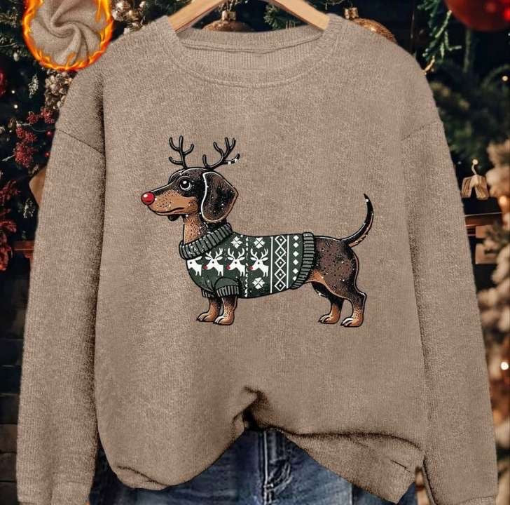 Doxie Christmas Sweater