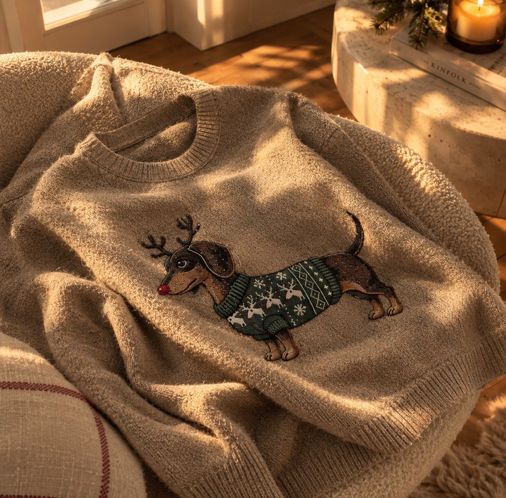 Doxie Christmas Sweater