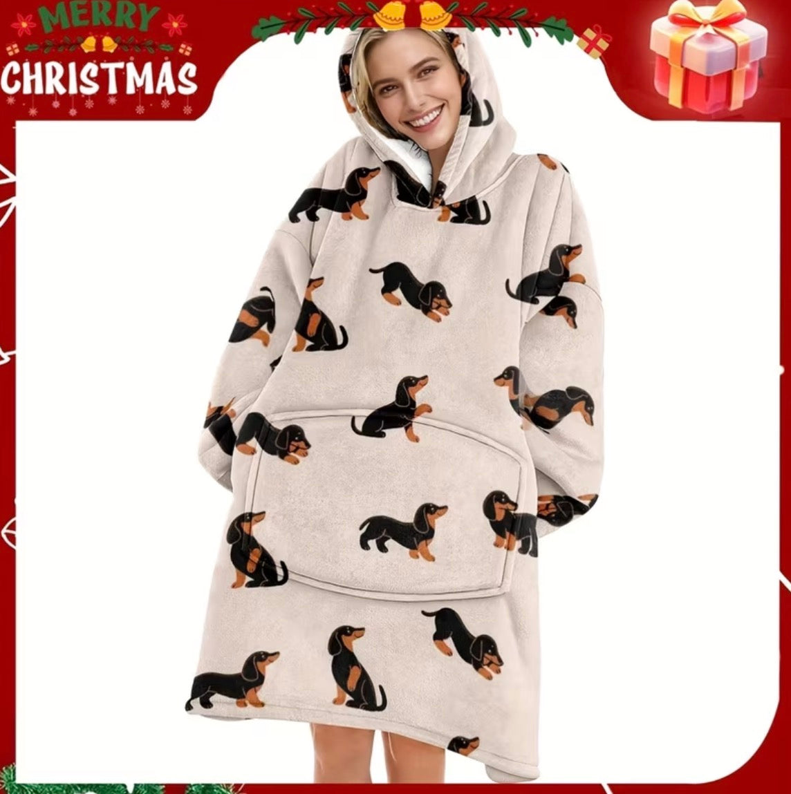 Der Dachshund Decken-Hoodie™