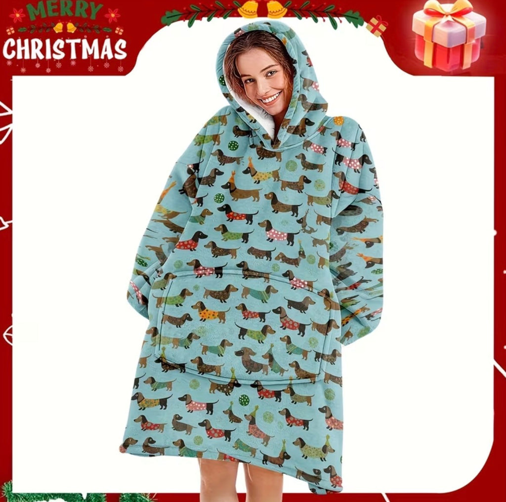 Der Dachshund Decken-Hoodie™