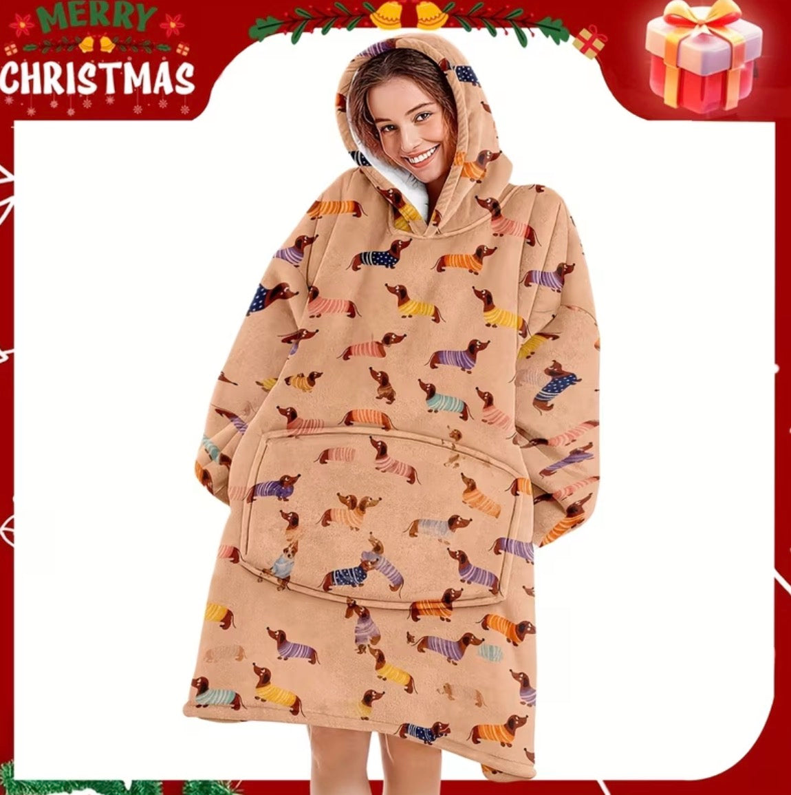 Der Dachshund Decken-Hoodie™