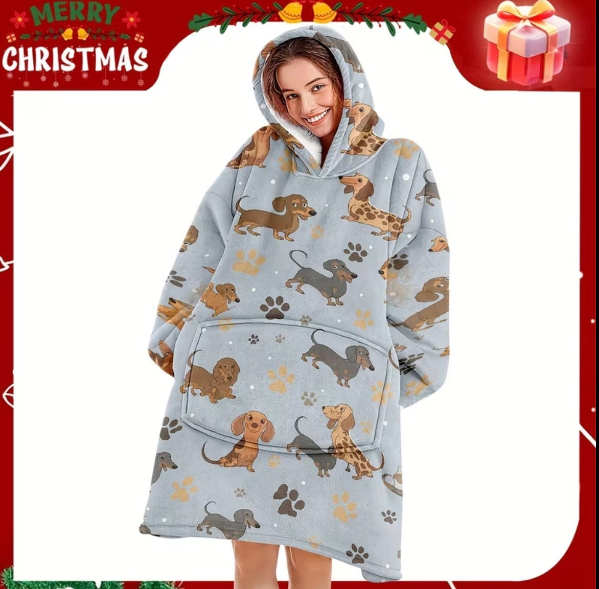 Der Dachshund Decken-Hoodie™