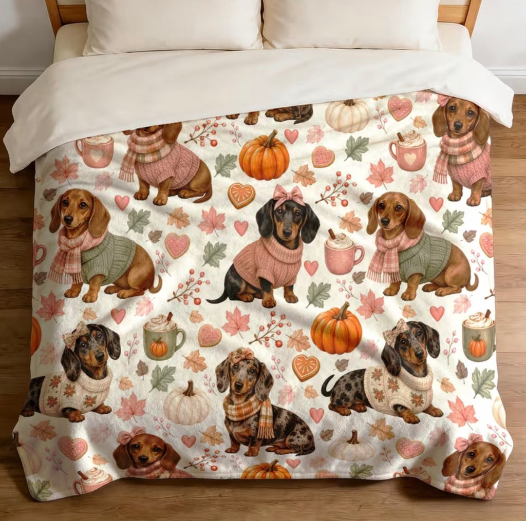 CozyDach™ Autumn Flannel Blanket