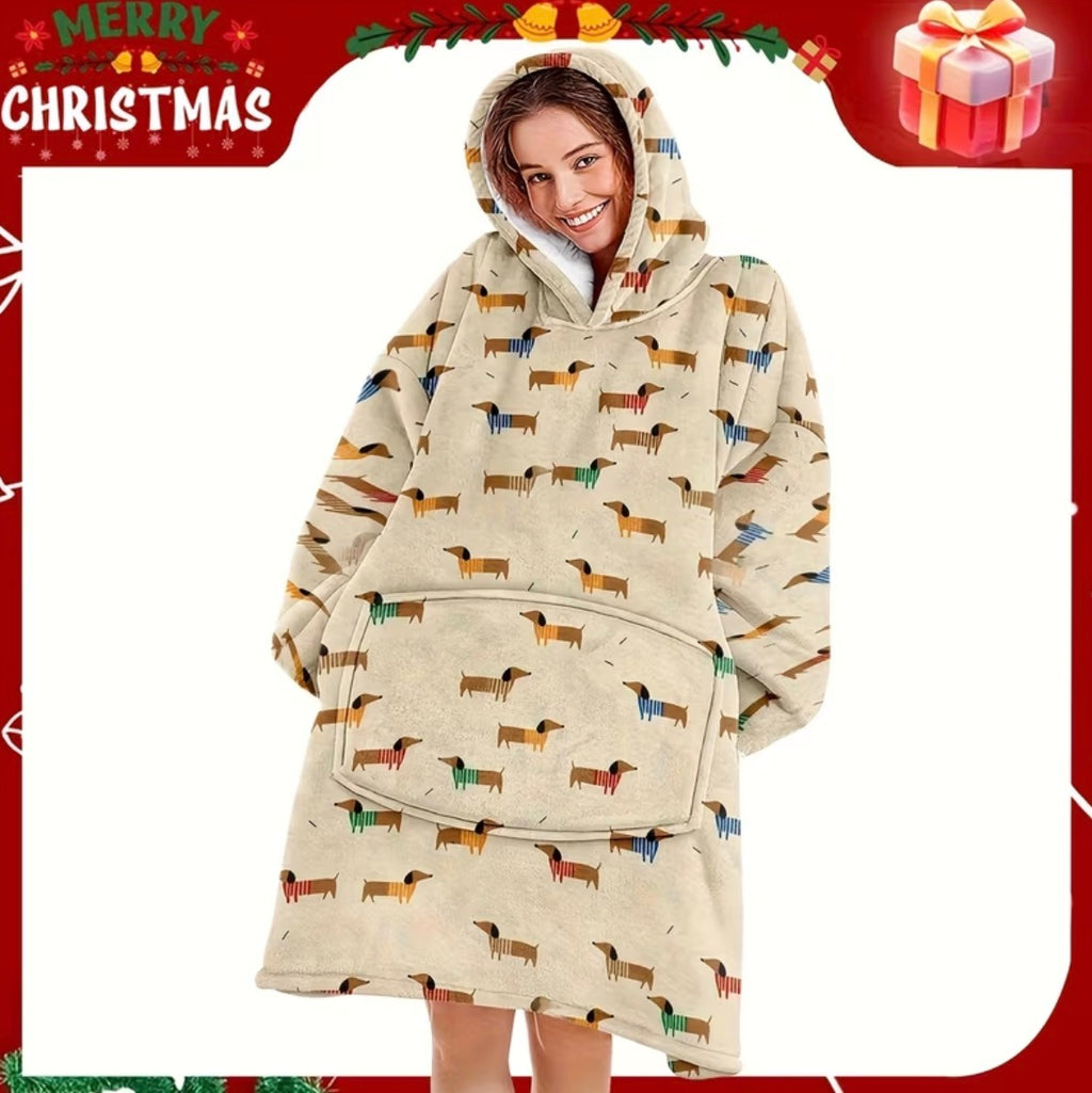 Der Dachshund Decken-Hoodie™