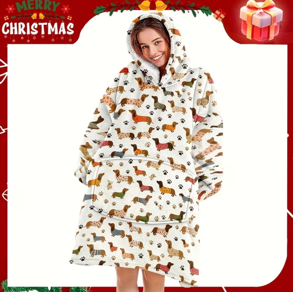 Der Dachshund Decken-Hoodie™