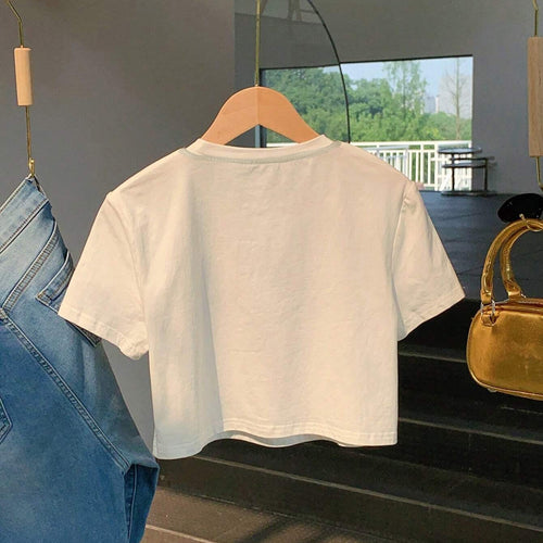 "Weenie Mom" Crop Tank Top