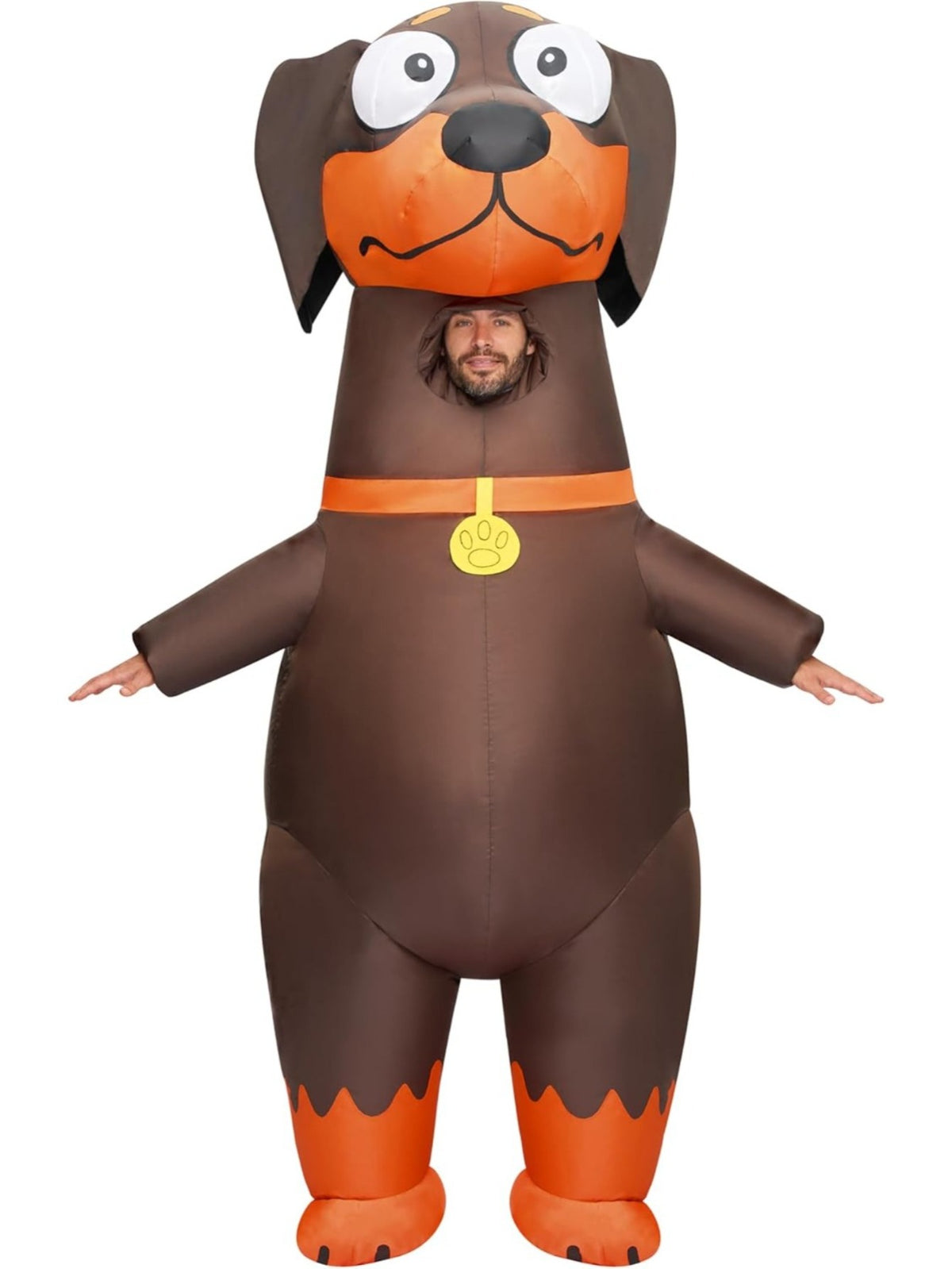"Big Dog Energy" Inflatable Dachshund Costume For Halloween