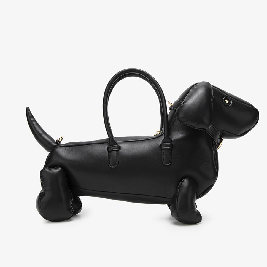 Dachshund Leather Bag