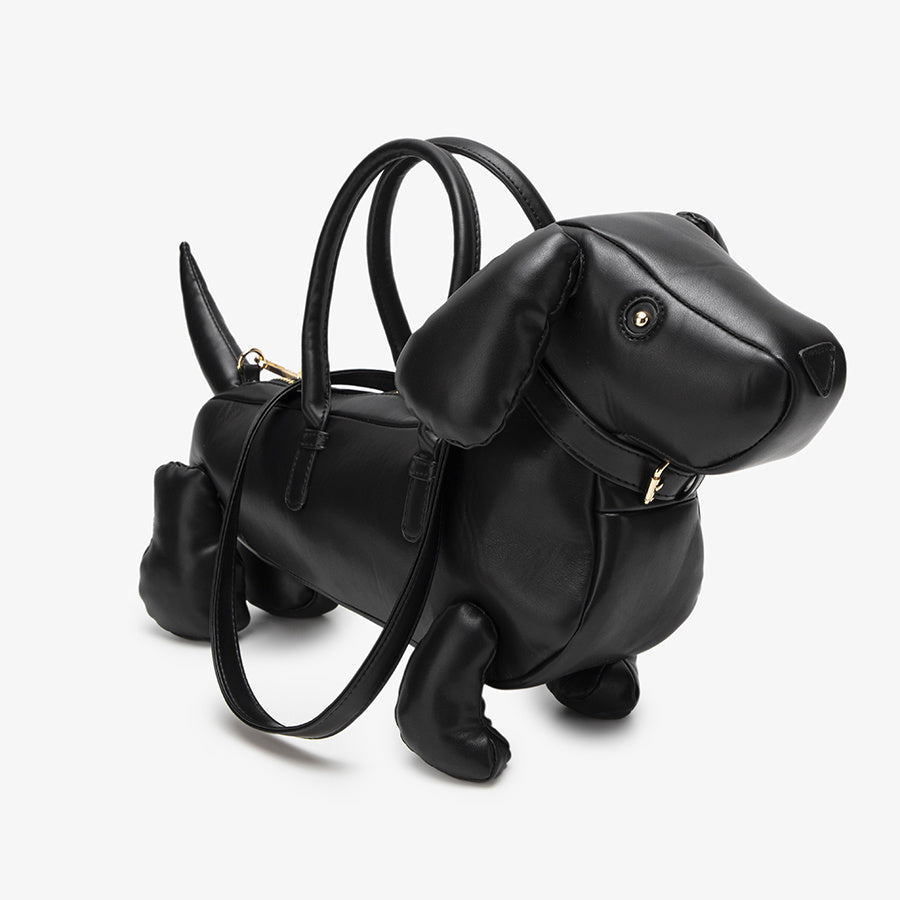 Dachshund Leather Bag