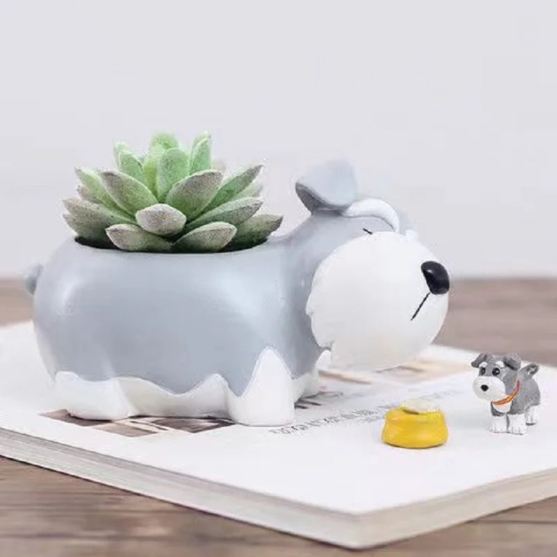 Schnauzer Planter
