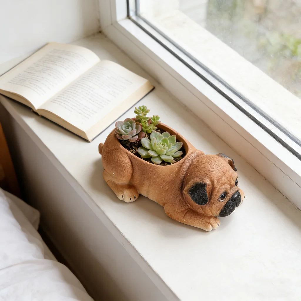 The Lazy Pug Planter™