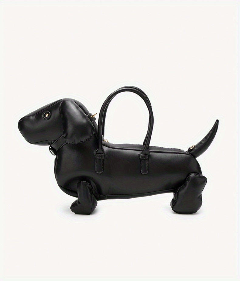 Dachshund Leather Bag