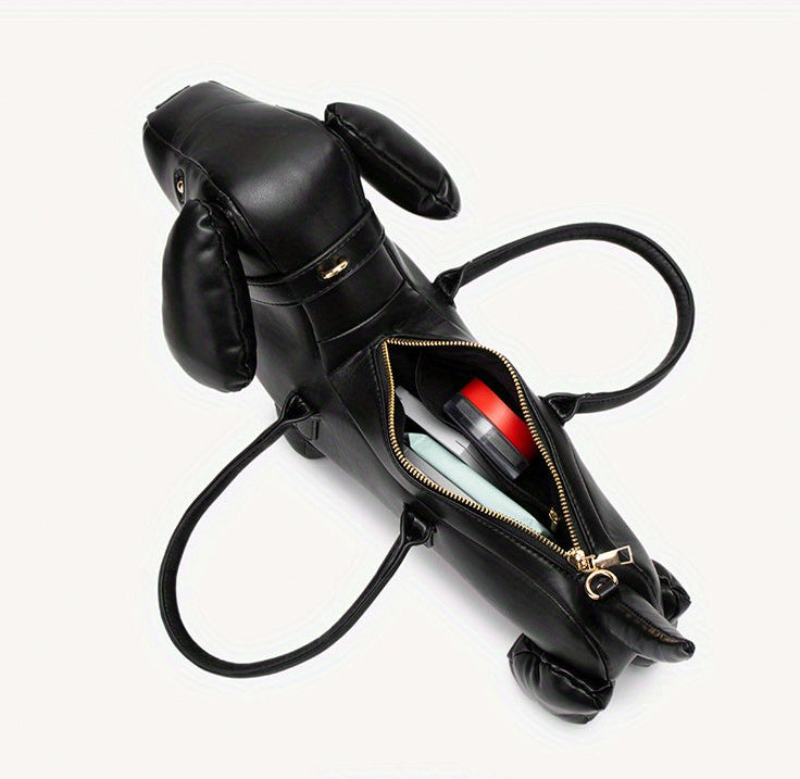 Dachshund Leather Bag