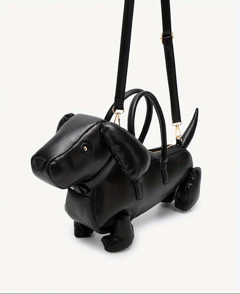 Dachshund Leather Bag