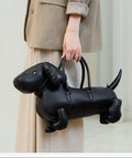 Dachshund Leather Bag