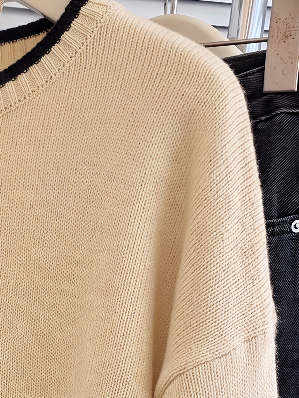 "Shopping Spree" Dachshund Crew-Neck Sweater