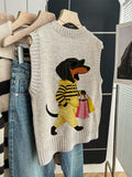 "Shopping Spree" Cool dachshund Vest